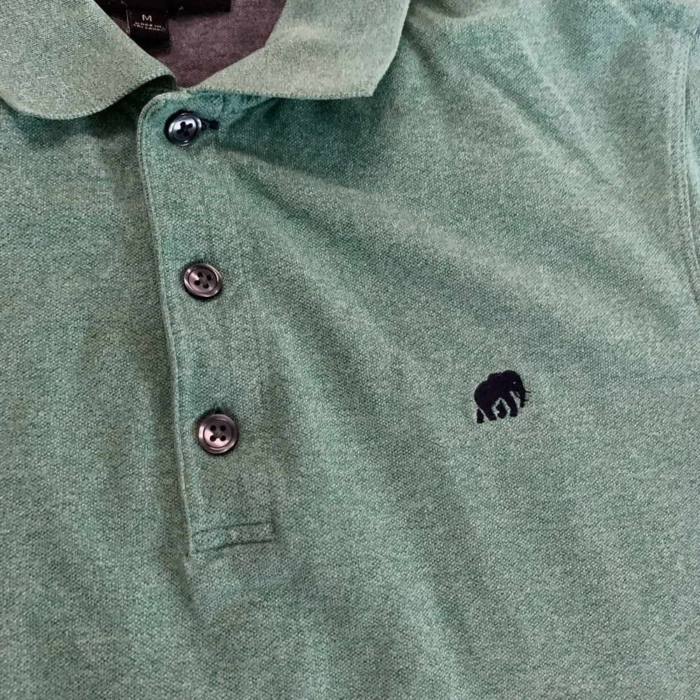Banana Republic Men’s Green Collared Shirt Size Medium